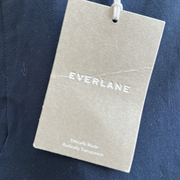 NEW EVERLANE Men’s Slim Fit The Performance Chino Uniform deep navy Size 30 x 32 - Picture 9 of 9